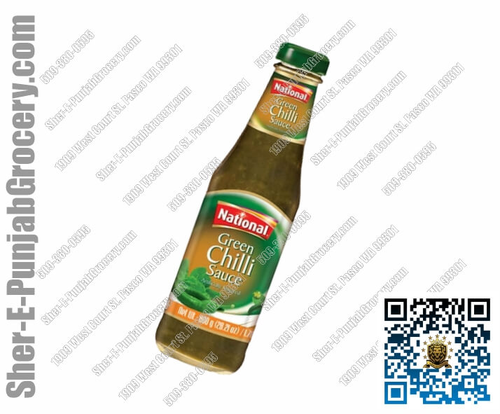 National Foods Green Chilli Sauce 800 g